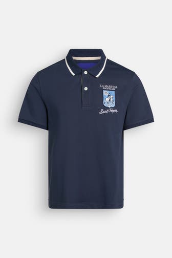 LA MARTINA Polo-Shirt navy