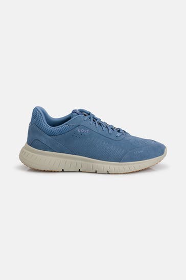 BOSS Sneaker 'Runn' azurblau