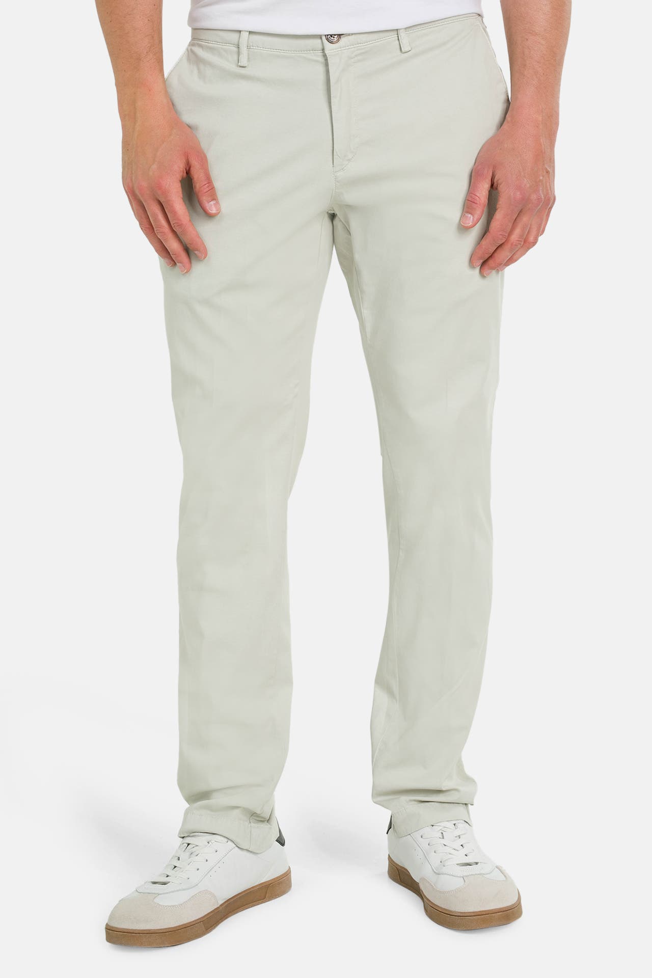 HECHTER Paris Chino 'Colmar' hellgrau, Bild 1