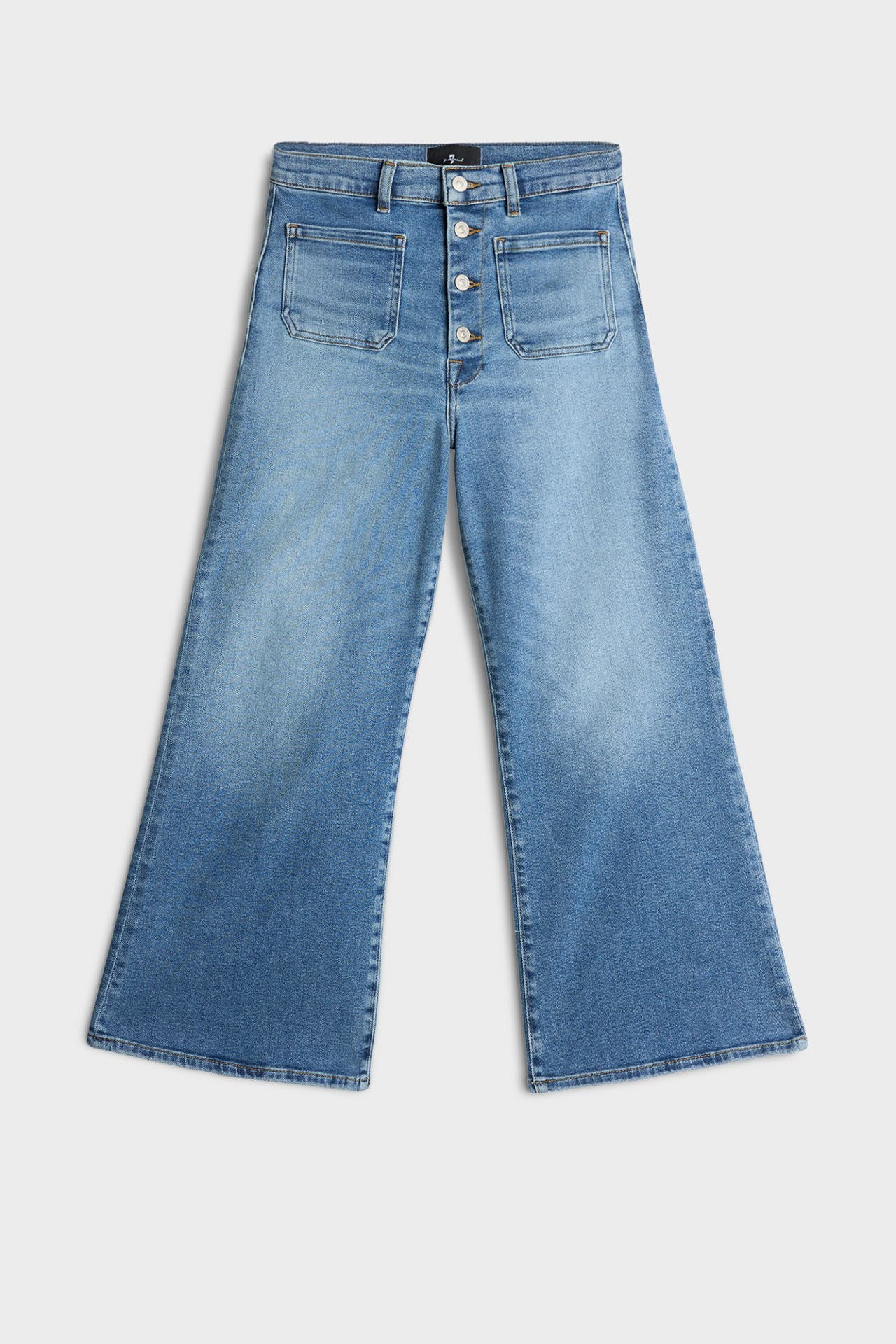 7 FOR ALL MANKIND Jeans 'Fancy' wide, Bild 1
