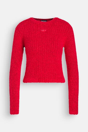 DIESEL Strickpullover rot