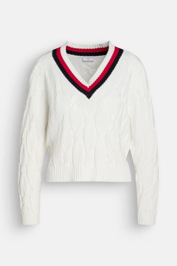 RIANI Strickpullover weiß
