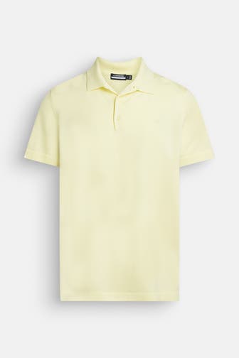 J.LINDEBERG SPORTSWEAR Golf-Polo zitronengelb