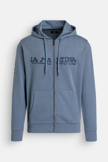 LA MARTINA Sweatjacke graublau
