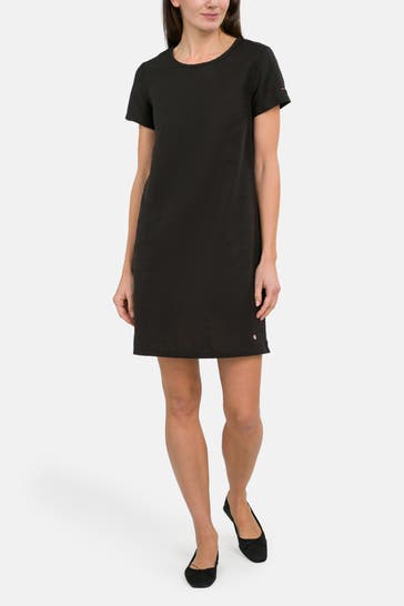 FRIEDA & FREDDIES NY Leinenmix-Kleid schwarz