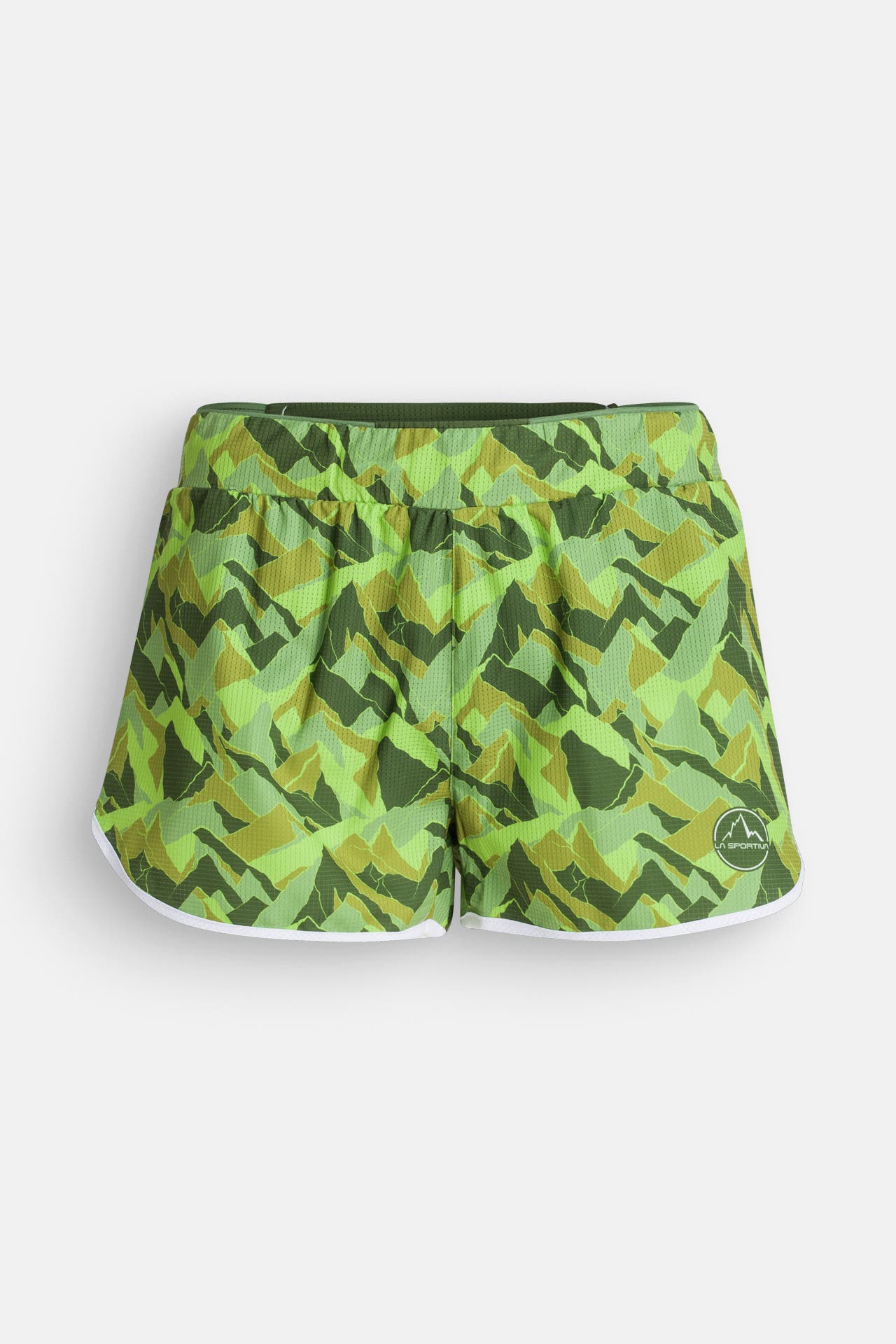 LA SPORTIVA Funktions-Shorts grün gemustert, Bild 1