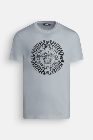 VERSACE - T-Shirt hellgrau