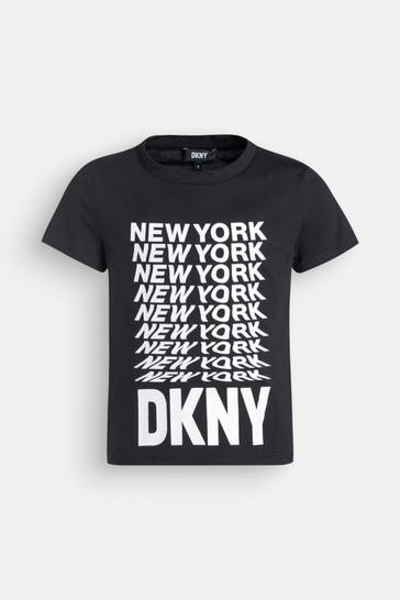 DKNY T-Shirt schwarz