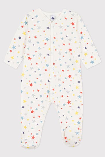 PETIT BATEAU Strampler gemustert