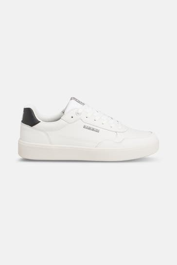 NAPAPIJRI Leder-Sneaker 'Lea' weiß
