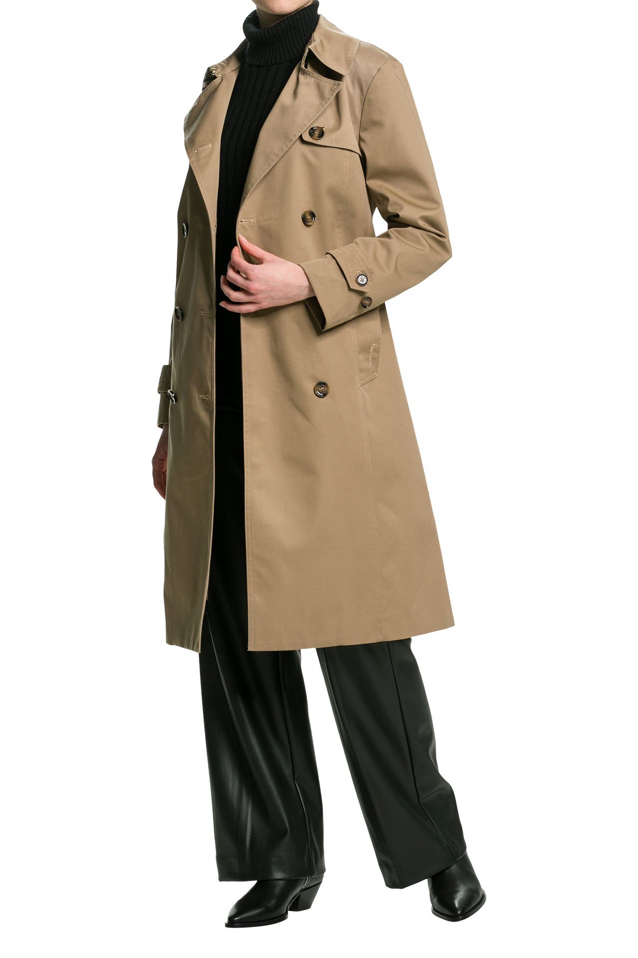 BARBOUR Trenchcoat 'Greta' hellbraun, Bild 1