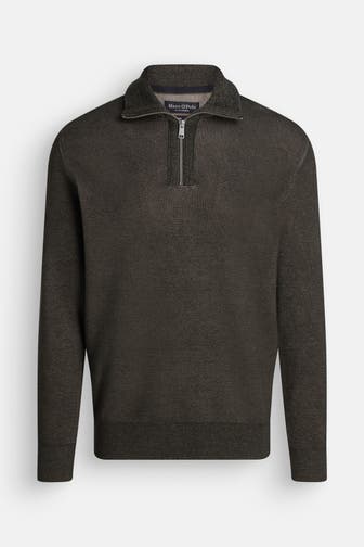 MARC O'POLO Strick-Troyer oliv