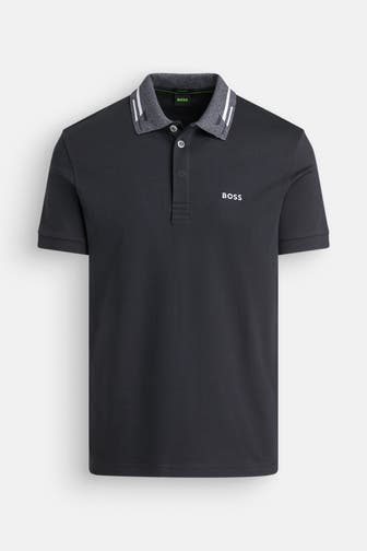 BOSS Polo-Shirt 'Paddy' schwarz