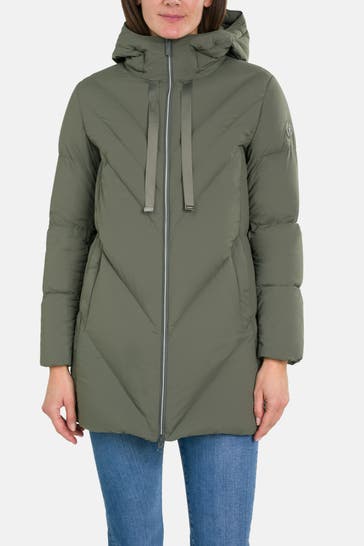 COLMAR Daunenmantel smaragdgrün