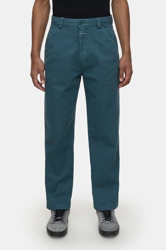 CLOSED Stoffhose petrol