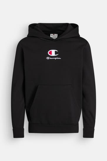 CHAMPION Hoodie schwarz