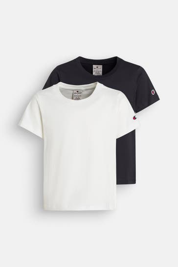 CHAMPION 2er-Pack T-Shirts mehrfarbig