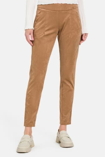 RAFFAELLO ROSSI Stoffhose camel