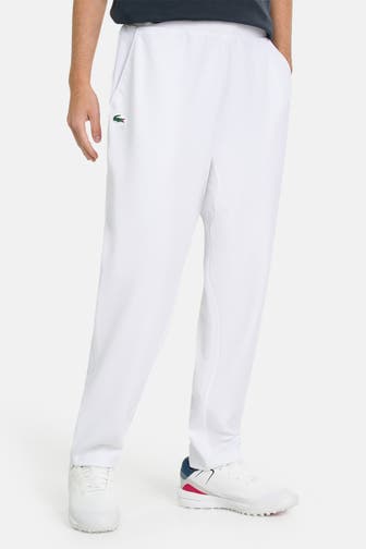 LACOSTE Stoffhose weiß