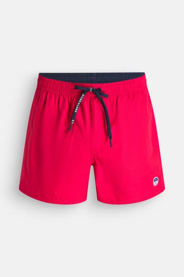 NORTH SAILS Badeshorts rot