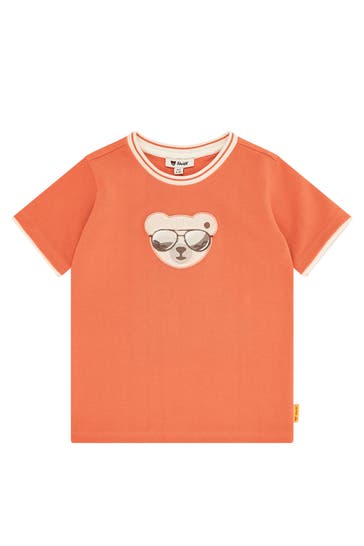 STEIFF T-Shirt dunkelorange
