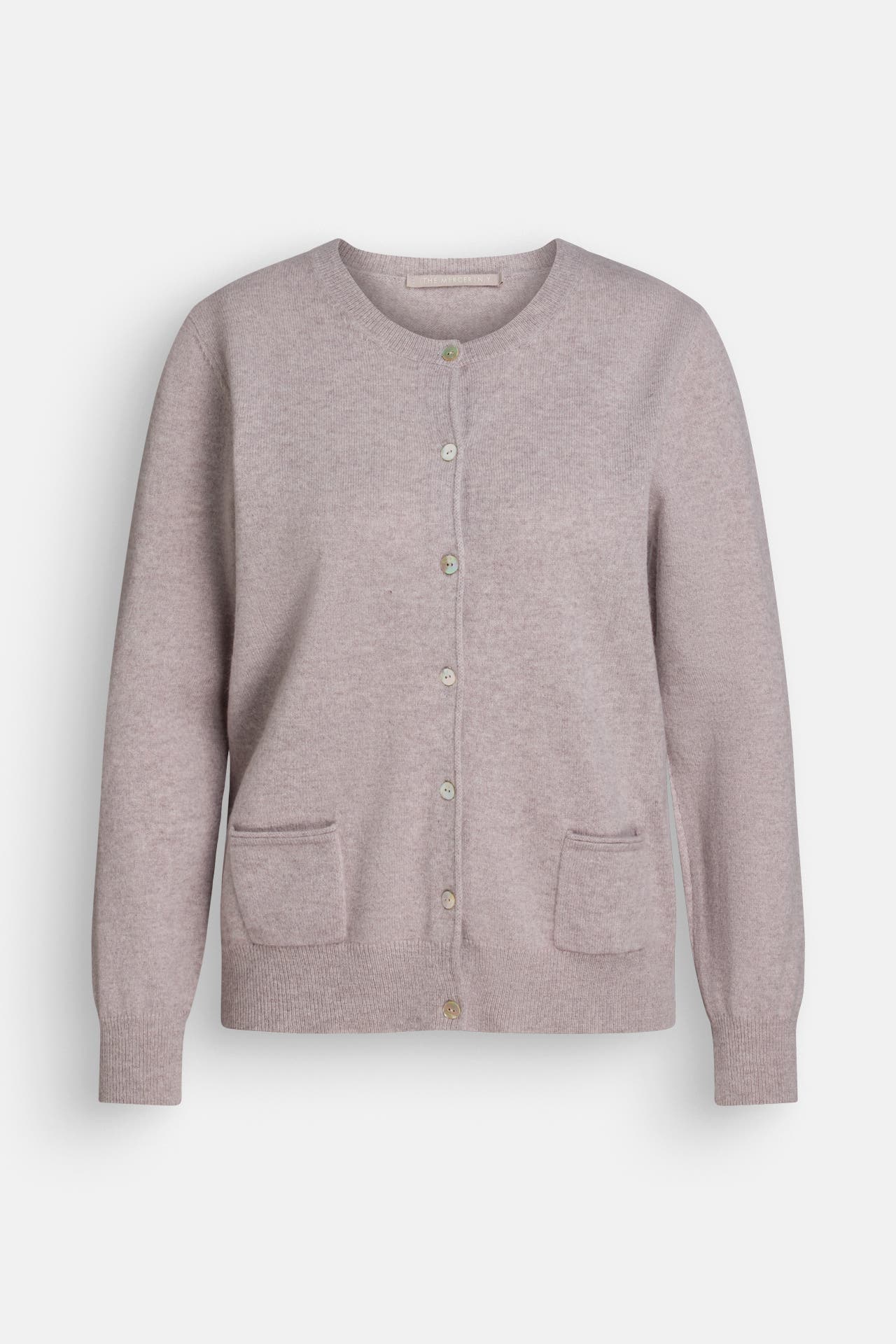 (THE MERCER) N.Y. Kaschmir-Strickjacke greige, Bild 1