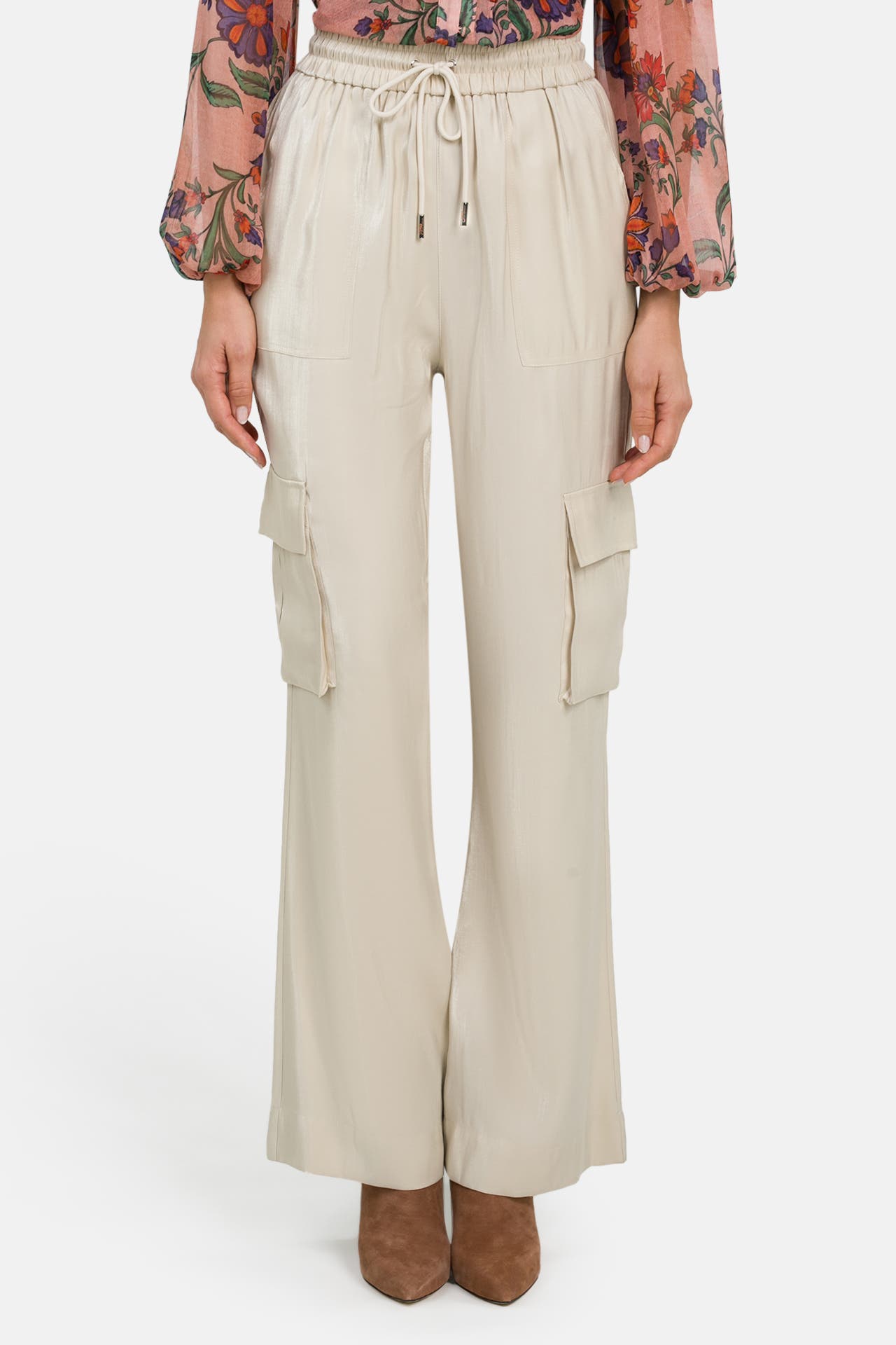 GUESS Stoffhose 'Chantal' creme, Bild 1