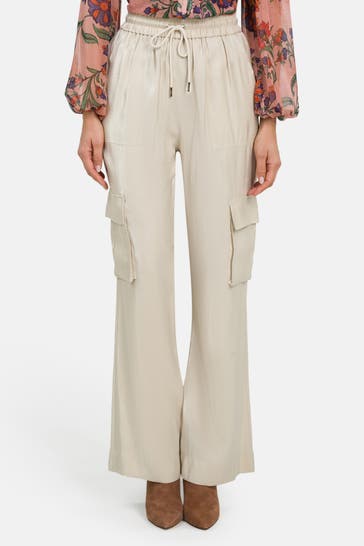 GUESS Stoffhose 'Chantal' creme