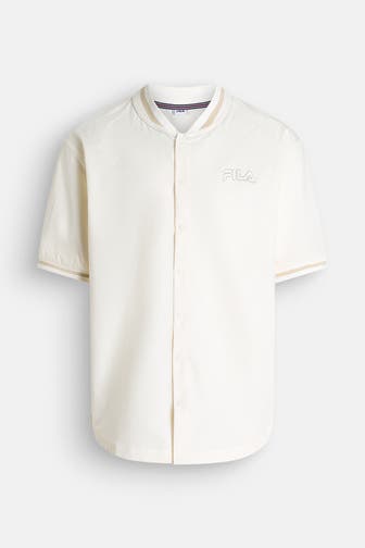 FILA Kurzarmhemd creme loose fit