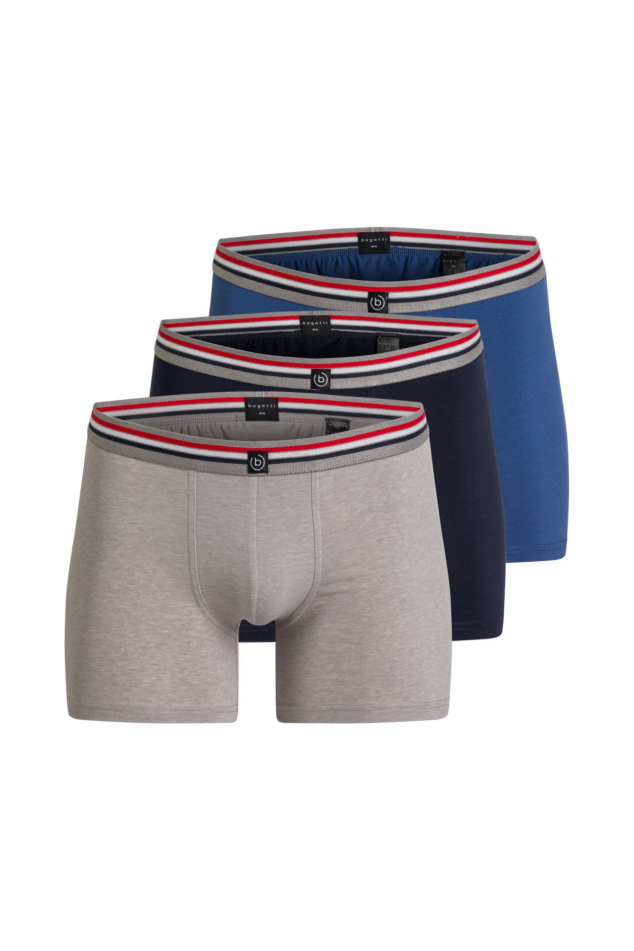 BUGATTI 3er-Pack Boxer Trunks mehrfarbig, Bild 1