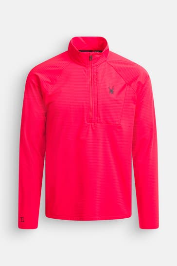 SPYDER Midlayer 'Gridweb' rot