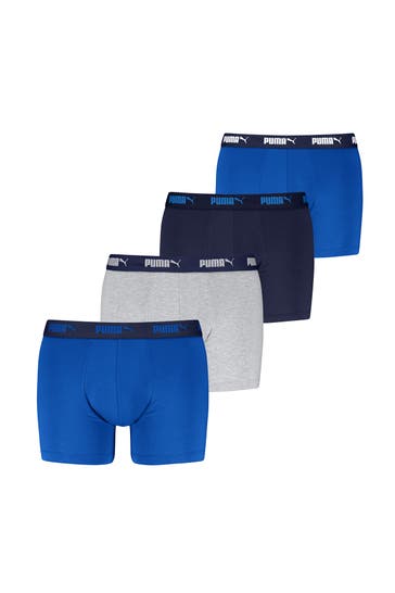 PUMA 4er-Pack Boxer Trunks mehrfarbig