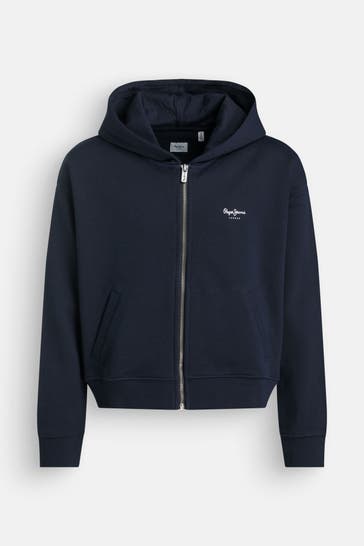 PEPE JEANS Sweatjacke 'Vicky' navy