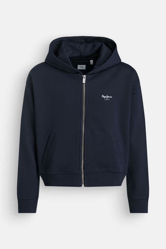 PEPE JEANS Sweatjacke 'Vicky' navy