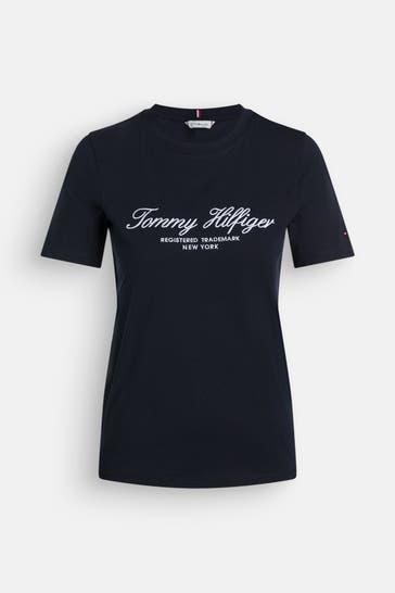 TOMMY HILFIGER T-Shirt nachtblau