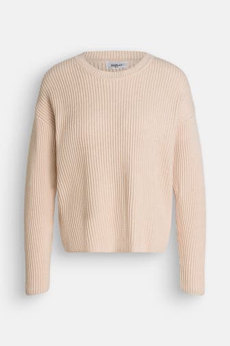 REPLAY Strickpullover beige