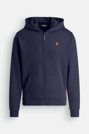 U.S. POLO ASSN. Sweatjacke dunkelblau
