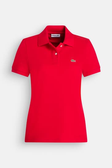 LACOSTE Polo-Shirt rot