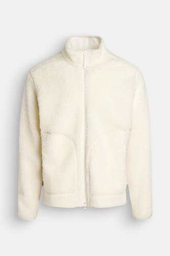 ICEBREAKER Fleecejacke ecru