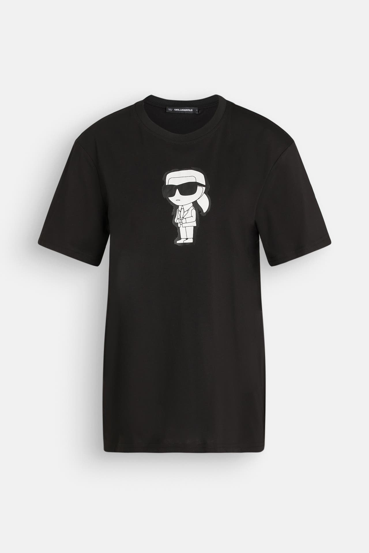 KARL LAGERFELD T-Shirt schwarz, Bild 1