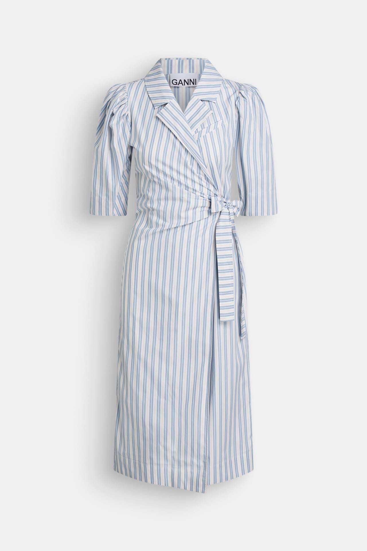 GANNI Wickelkleid gestreift, Bild 1