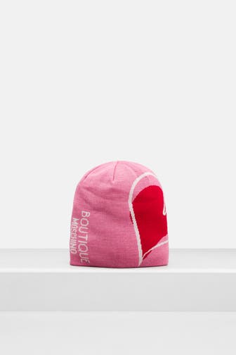 LOVE MOSCHINO Wollmix-Mütze mehrfarbig