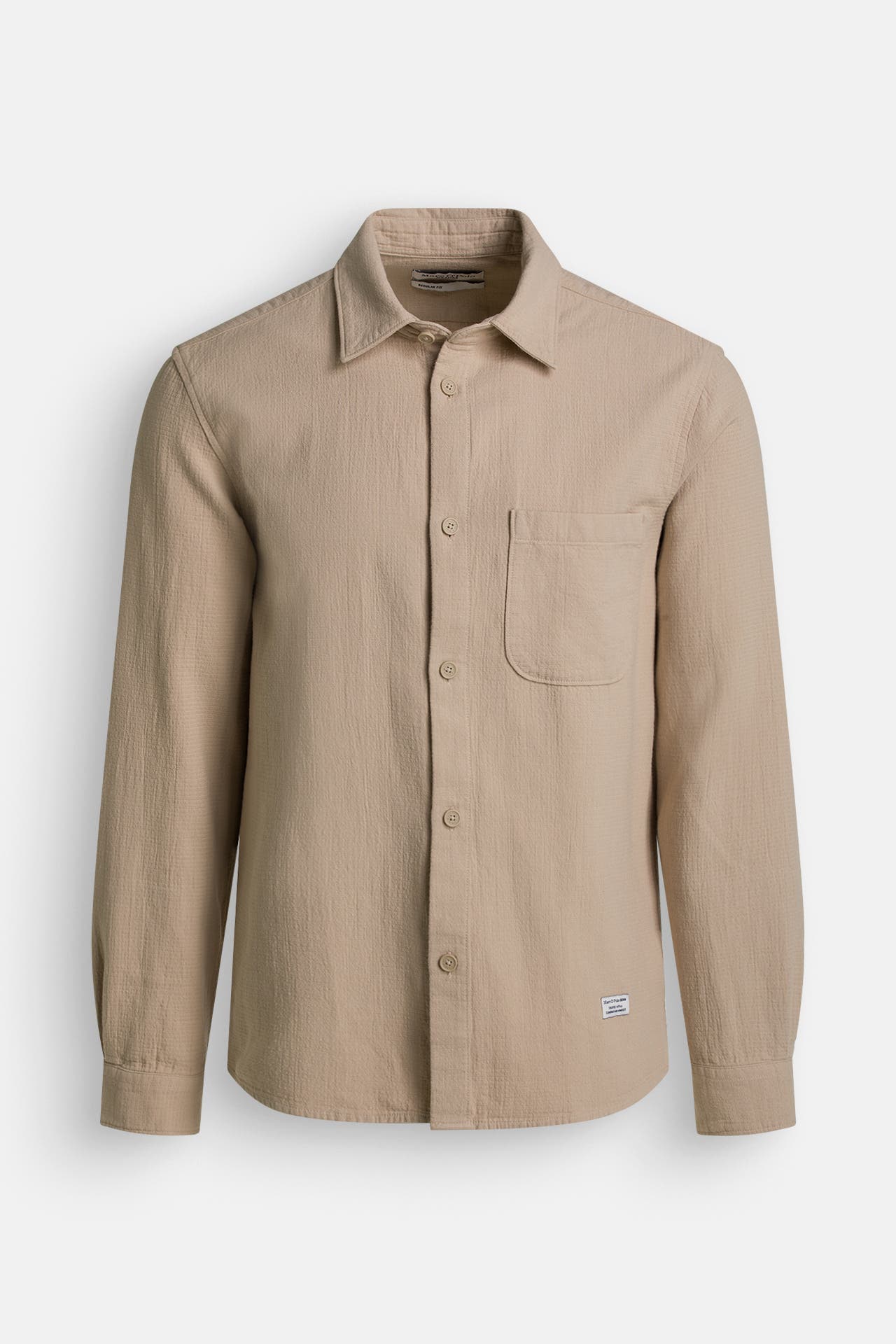 MARC O'POLO DENIM Overshirt beige, Bild 1