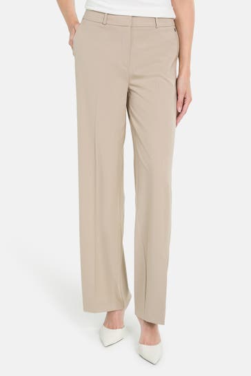 COMMA, Stoffhose beige