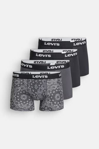 LEVI'S® 4er-Pack Boxer Briefs mehrfarbig