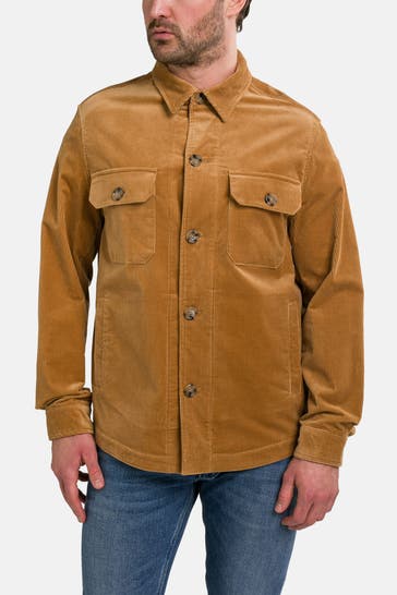 BOSS Overshirt camel