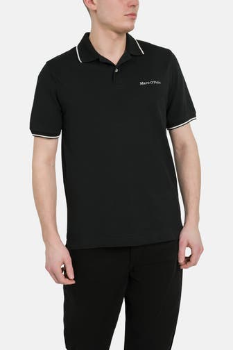 MARC O'POLO Polo-Shirt schwarz