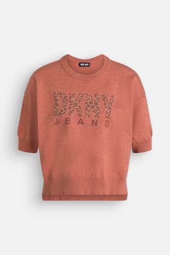 DKNY Strickshirt terracotta