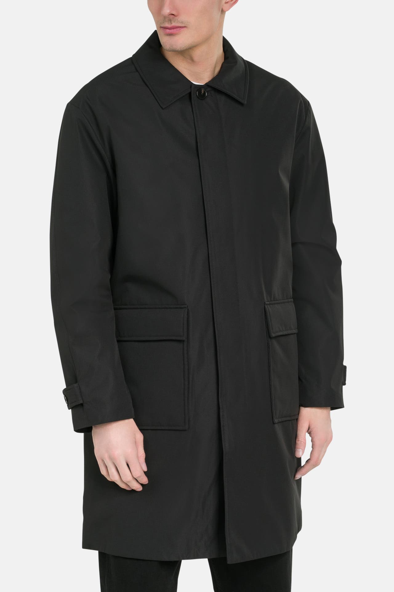 CALVIN KLEIN Parka 'Dobby' schwarz, Bild 1