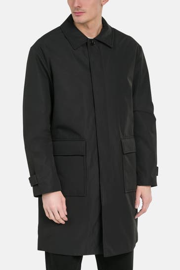 CALVIN KLEIN Parka 'Dobby' schwarz